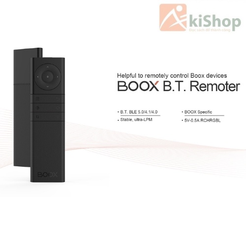 Điều khiển từ xa qua kết nối Bluetooth cho máy đọc sách Boox