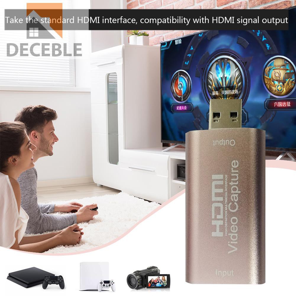 Thẻ Ghi Video 1080p Usb 2.0 Cho Phát Sóng Trực Tiếp | BigBuy360 - bigbuy360.vn
