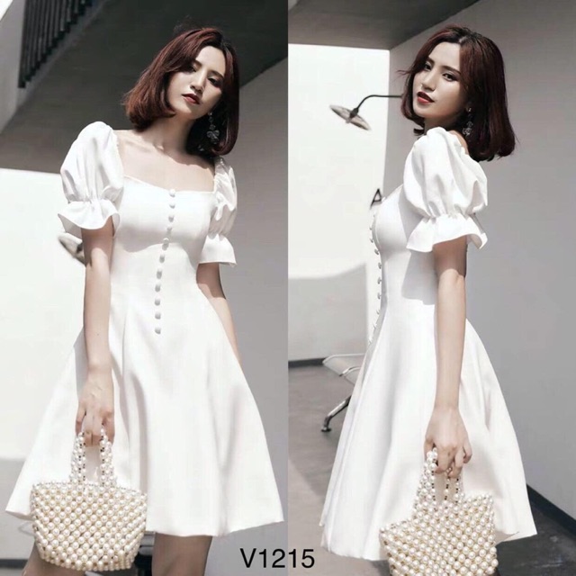 Váy xoè tay bồng