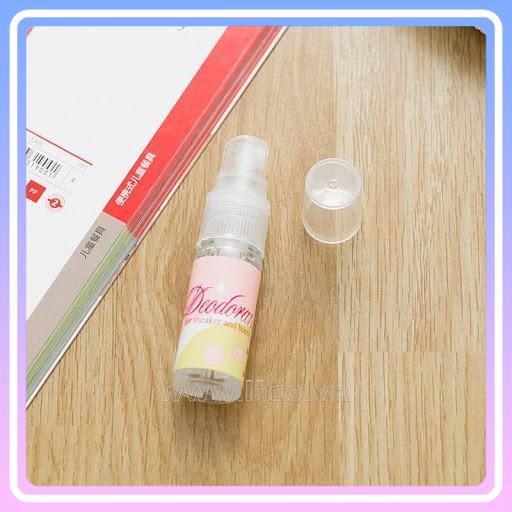 [Hàng Nhật nội địa] Chai xịt khử mùi giày mini 10ml Sanada