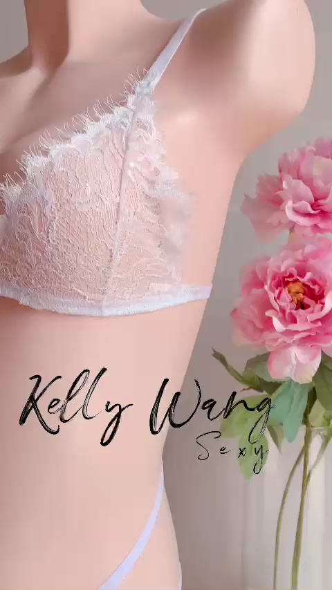 BK081 - Bộ đồ lót lọt khe ko nơ to quyến rũ cho nữ - Kelly Wang | BigBuy360 - bigbuy360.vn