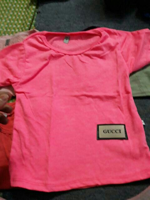 Áo phông trơn cho bé