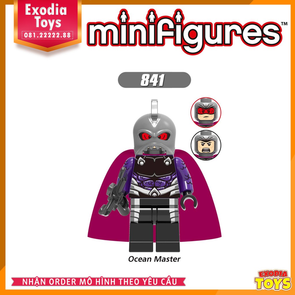 Xếp hình minifigure Liên Minh Công Lý Justice League và Kẻ Phản Diện - Đồ Chơi Lắp Ghép Sáng Tạo - X0189