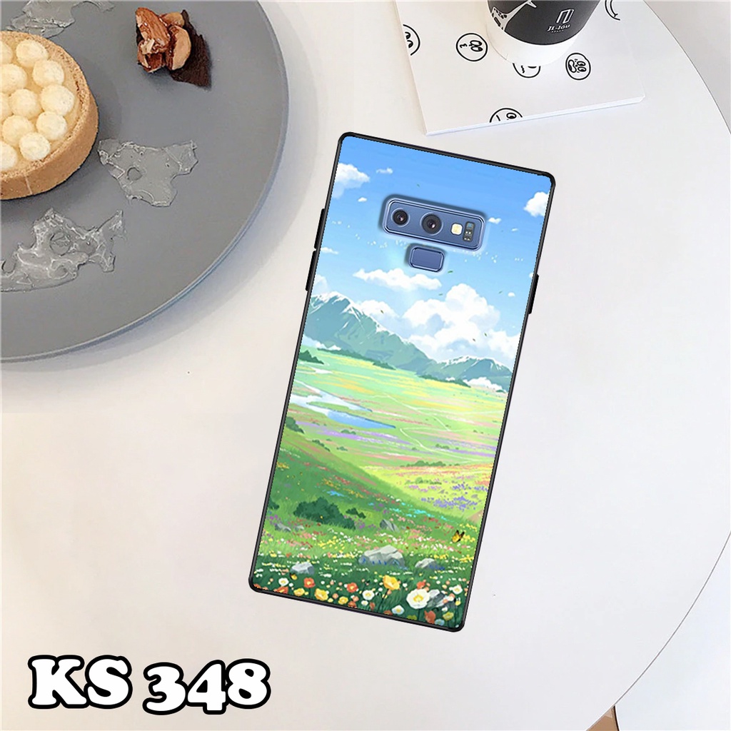 Ốp lưng Samsung Note 9 - Samsung Note 8 - Samsung Note 7 (Note Fe) - Ốp in hình Cánh đồng hoa - Chất liệu TPU