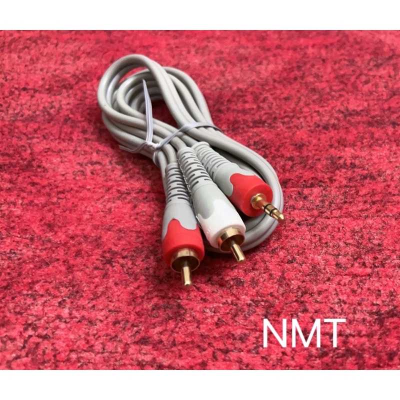 DÂY CÁP ÂM THANH 3.5 RA 2 AV 1.5m hàng nội địa Trung Quốc lõi đồng cao cấp