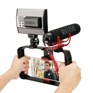 TAY CẦM CHỐNG RUNG CHO ĐIỆN THOẠI HỖ TRỢ QUAY PHIM, CHỤP ẢNH ULANZI U-RIG PRO HÀNG CHÍNH HÃNG