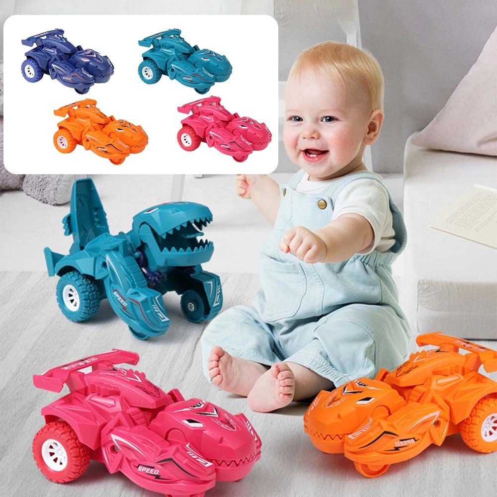 Đồ chơi xe hơi biến hình khủng long sáng tạo cho bé