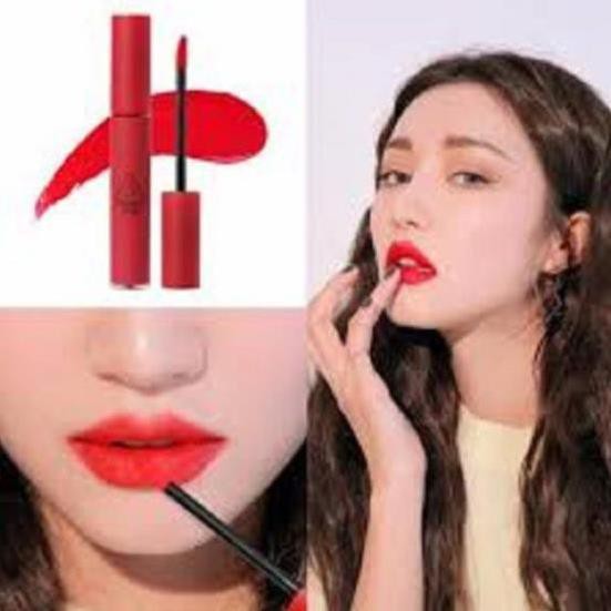 Son kem lì 3CE Velvet Lip Tint #Daffodil (Đỏ Thuần)