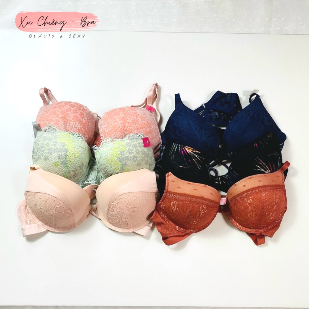 Bộ đồ lót nữ siêu gợi cảm, set áo ngực quần lót đệm dày đẩy ngực, set đồ lót sexy SP07