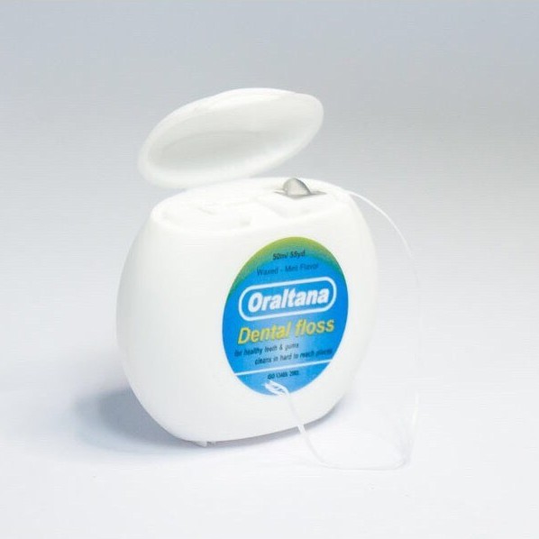 (CHÍNH HÃNG) Chỉ Nha Khoa Oraltana Dental Floss - Cuộn 50m