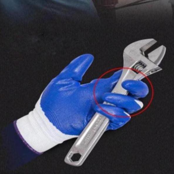 Găng tay phủ cao su bảo hộ siêu bền giá sỉ dth94