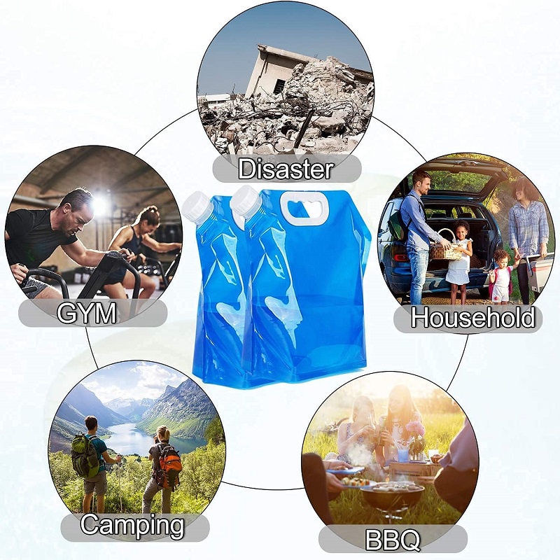 Túi Đựng Nước 5L/10L Tiện Dụng Cho Các Hoạt Động Ngoài Trời