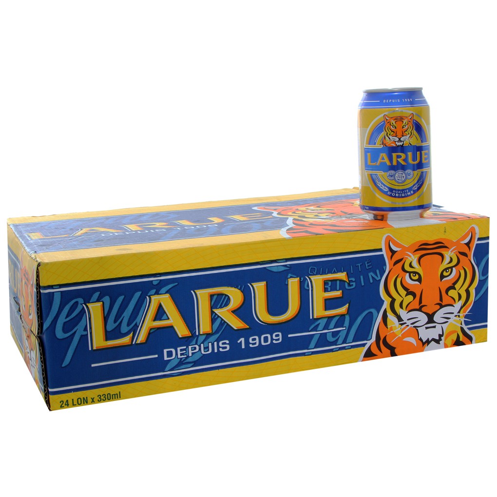 Thùng 24 lon bia Larue 330ml