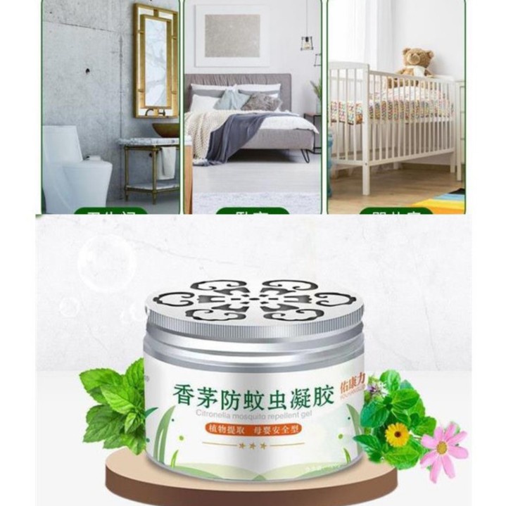 Sáp tinh dầu Chống Muỗi, Côn Trùng, Tinh Chất Thiên Nhiên, An Toàn Cho Cả Nhà