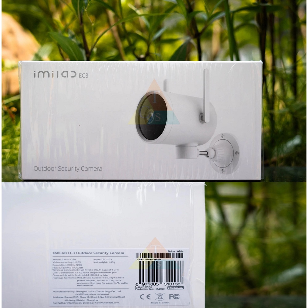 Camera Xiaomi ngoài trời IMILAB EC3 quay 270 độ bản Quốc Tế - Imilab Ec3 Outdoor Security Camera