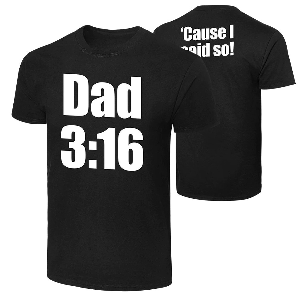 Áo thun Stone Cold Steve Austin "Dad 3:16"