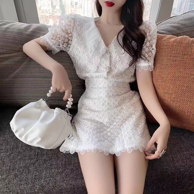 [QCCC SẴN] Set áo + chân váy chữ A . | BigBuy360 - bigbuy360.vn