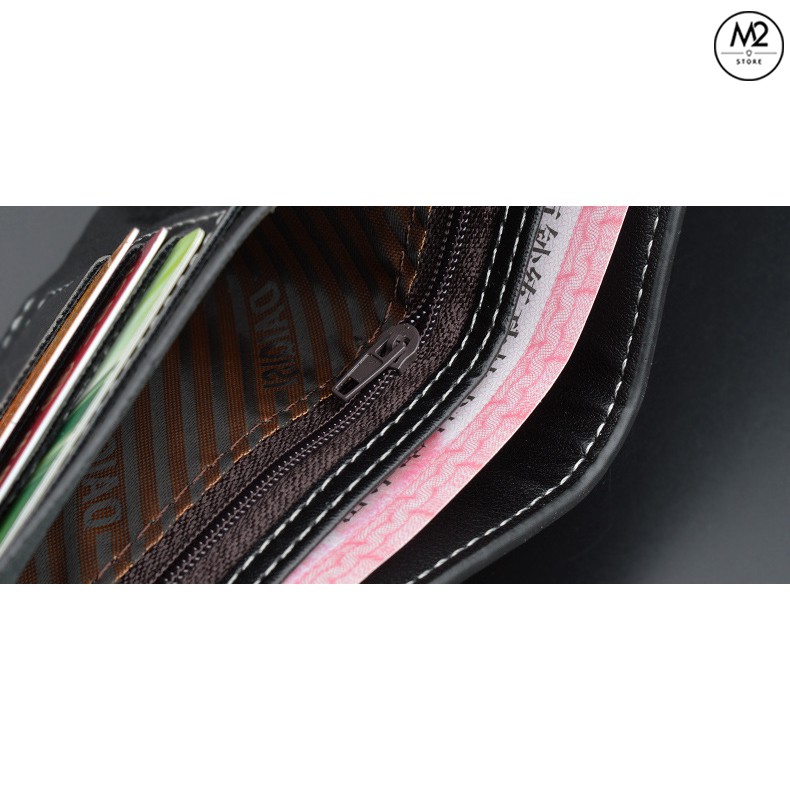 Bóp Ví nam đẹp kiểu ví ngang Hàn Quốc nhiều ngăn có ngăn kéo VNN21