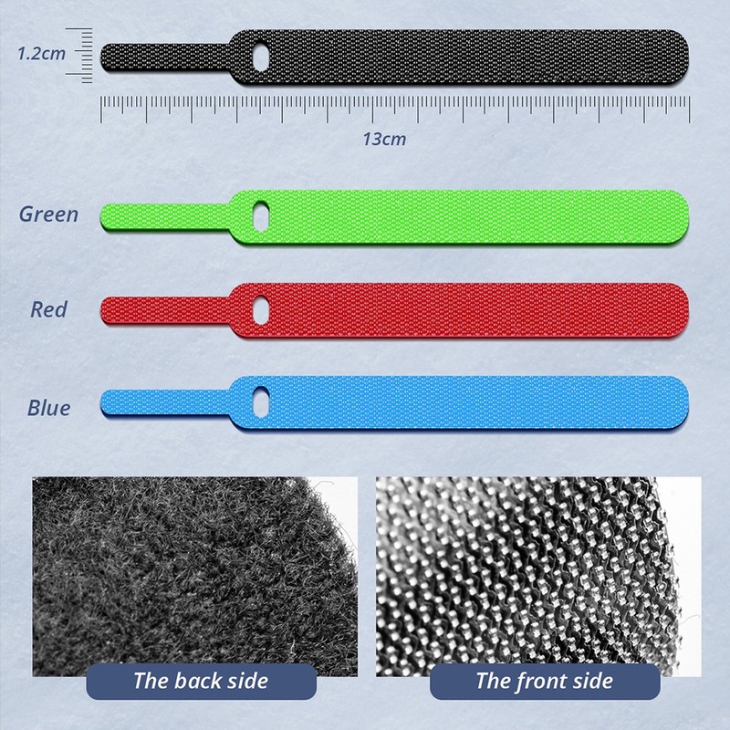 Cuộn Băng Keo Nylon Co Giãn Sắp Xếp Dây Cáp Chuột / Điện Thoại Di Động Sắp Xếp Gọn Gàng