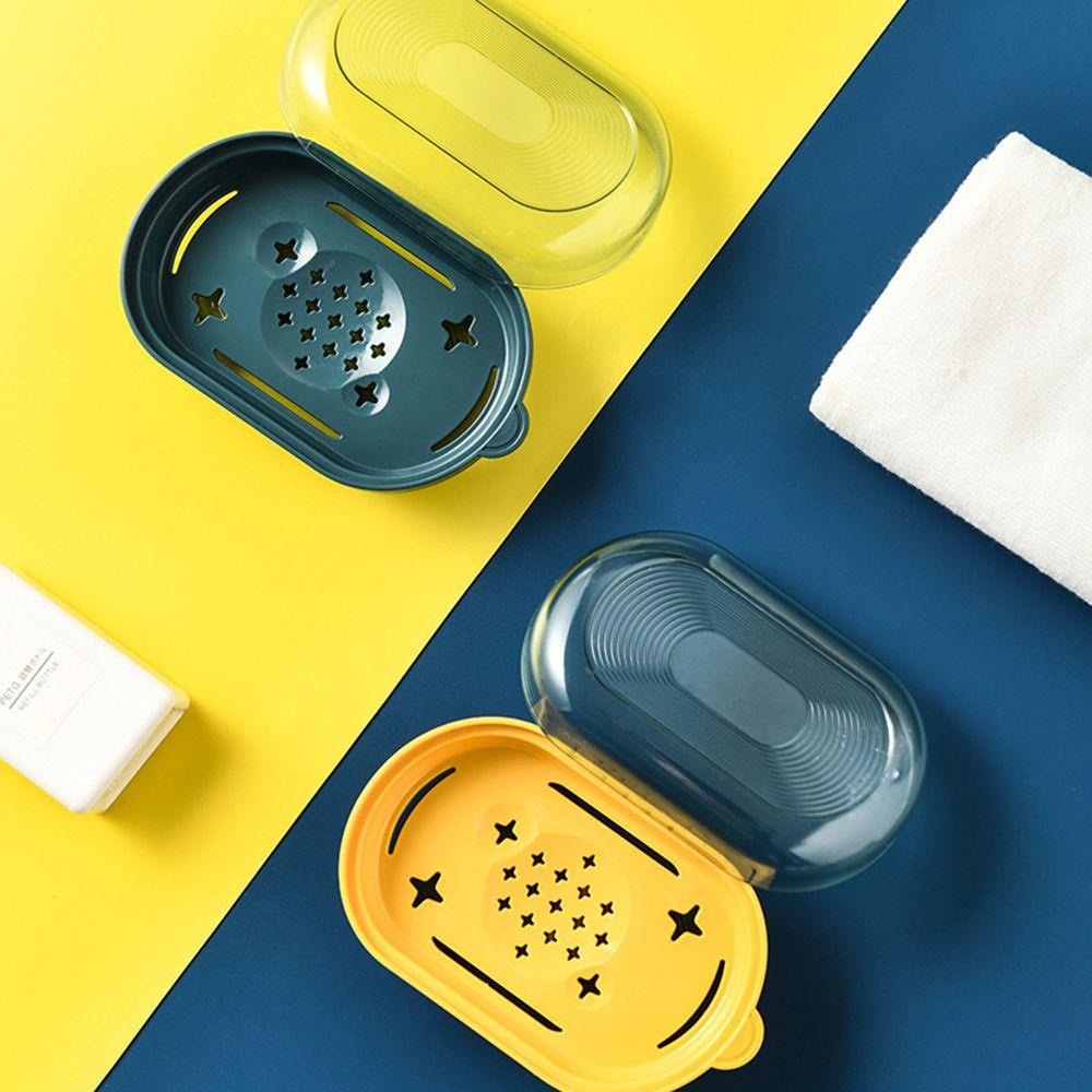 Hộp Nhựa Đựng Xà Phòng Có Nắp Đậy Tiện Dụng Ốp