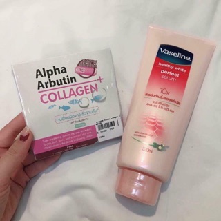 Vasaline 10x + viên trộn kích trắng