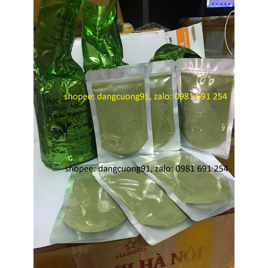 Bột trà xanh nguyên chất thái nguyên