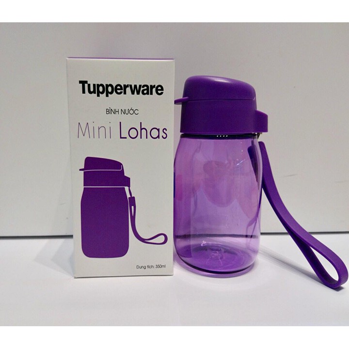 Tupperware <3 Bình nước Mini Lohas 350ml Tupperware (1bình) | BigBuy360 - bigbuy360.vn