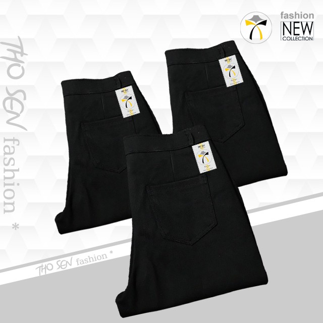 Quần Tregging Nữ Cạp Cao, Màu Đen Chất Vải Umi Hàn Dày Dặn, Siêu Co Giãn,Mặc Tôn Dáng, Chất Đẹp | BigBuy360 - bigbuy360.vn