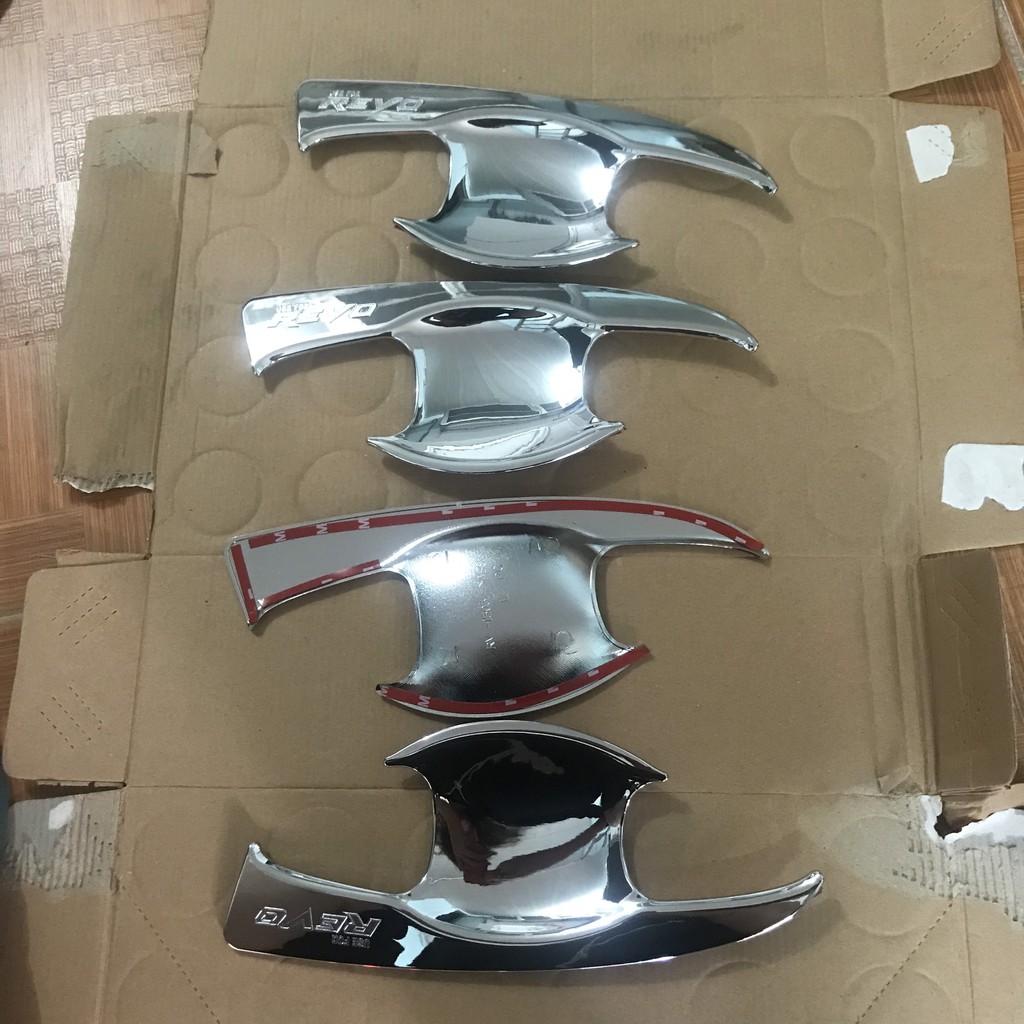 Bộ ốp hõm cửa xe Hilux Revo các đời 2016-2021
