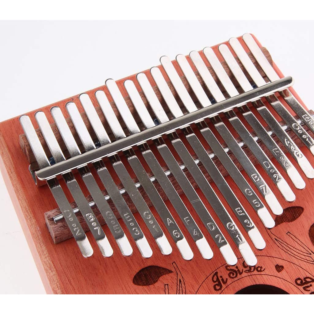 [Mẫu mới 2021] Đàn kalimba 17 phím hộp cộng hưởng FIONA-M17 âm to rõ không tịt nốt