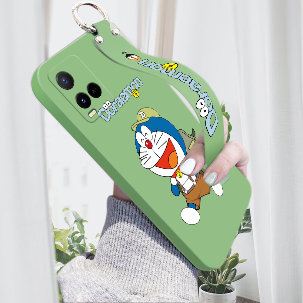 Ốp Điện Thoại Họa Tiết Doraemon Cho Vivo Y20 Y20S Y20i Y12S Y20 2021 Y20S G Y20A Y12A Y21 2021 Y21S Y33S