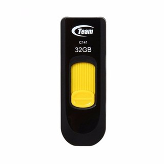 Usb 32gb taiwan team group c141 - màu vàng phối đen 5 năm bảo hành chính hãng