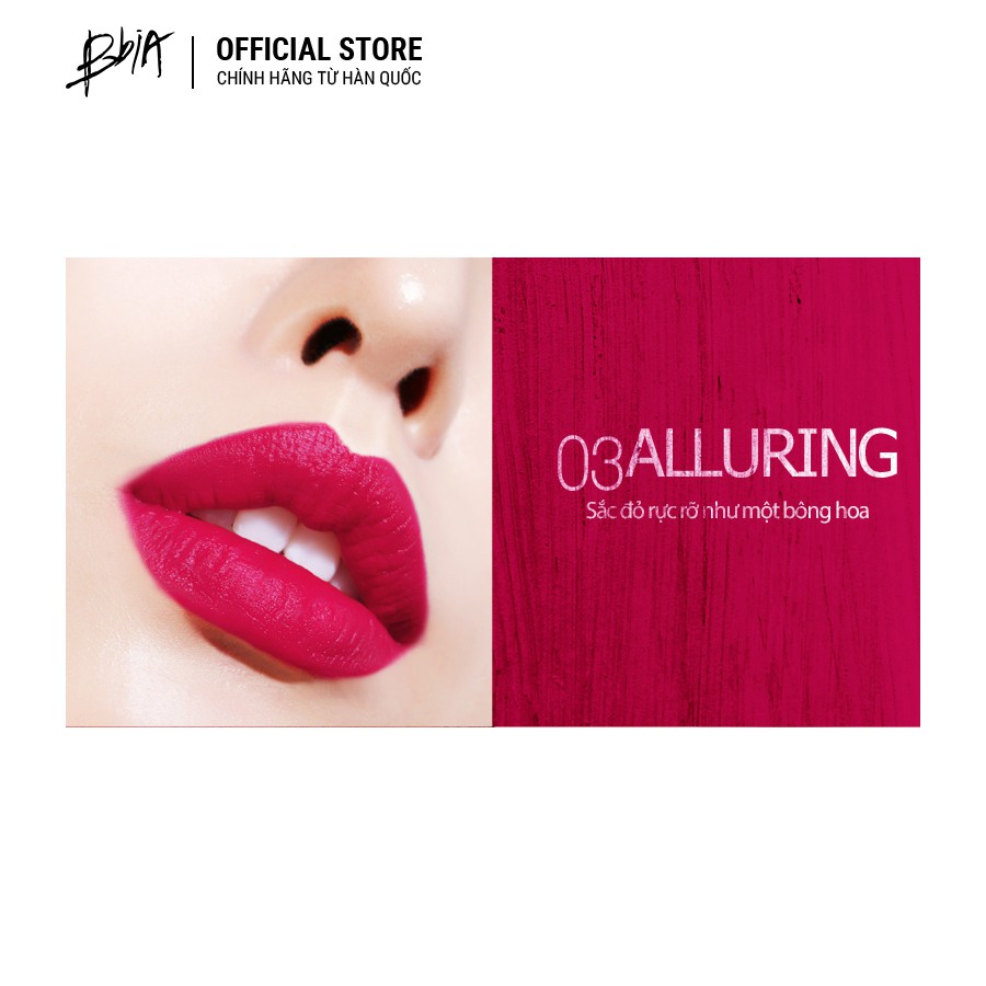 Son lì Bbia Last Lipstick Version 1 (5 Màu) 3.5g - Bbia Official Store | BigBuy360 - bigbuy360.vn
