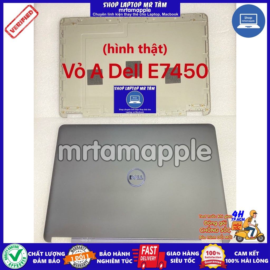 (COVER) VỎ A CAPO (LƯNG MÀN HÌNH) LAPTOP DELL E7450 dùng cho Latitude E7450