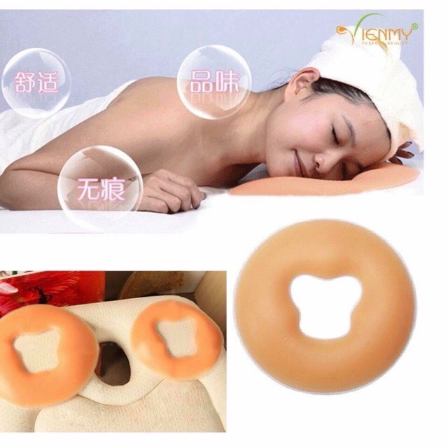 Gối úp mặt massage Silicon siêu mềm