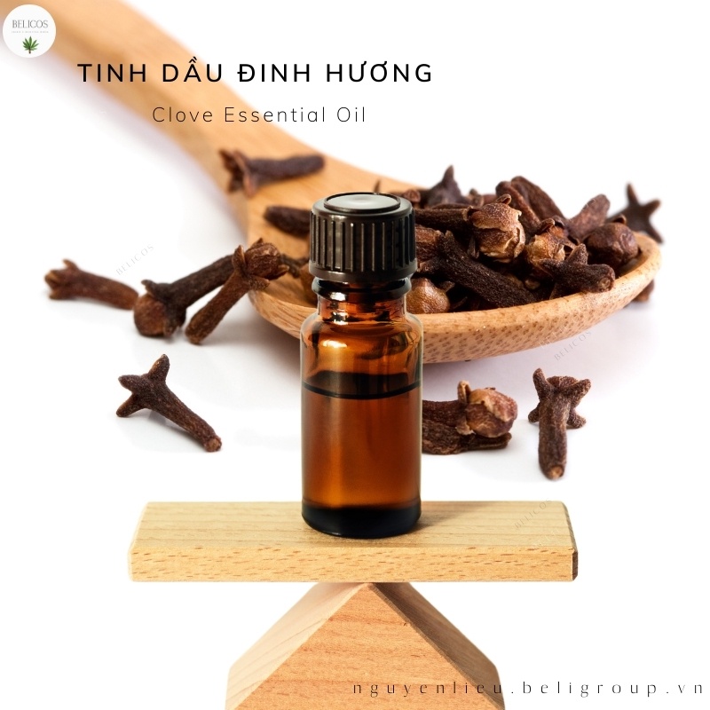 Tinh dầu Đinh Hương 30ml thiên nhiên làm nến thơm, xà phòng, nước hoa, xông tinh dầu