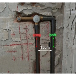 Vòi lavabo gắn tường cao cấp
