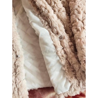 [order] Áo lông cừu túi da kèm ảnh thật