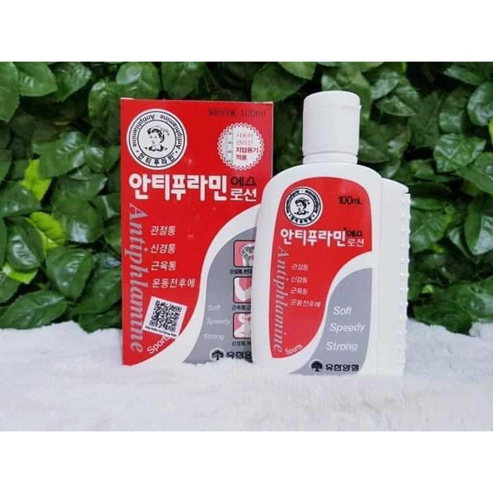 (GIÁ SỈ)DẦU NÓNG XOA BÓP ANTIPHLAMINE HÀN QUỐC 100ML