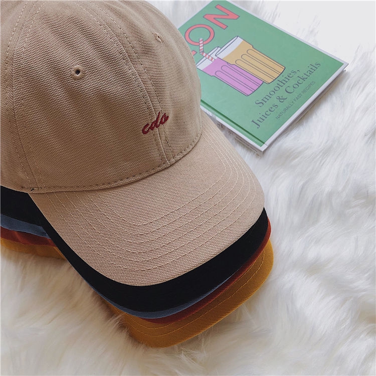 Mũ lưỡi trai thêu chữ đơn giản cá tính