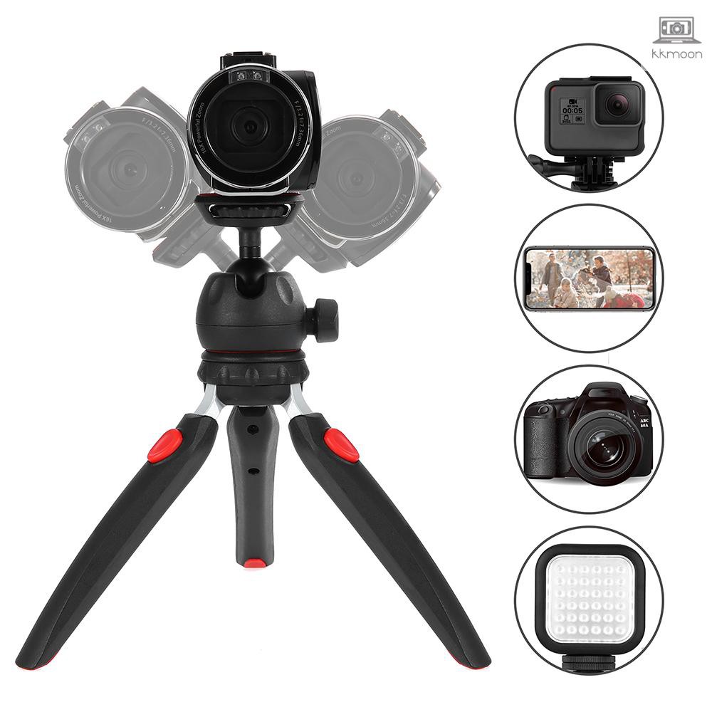 Giá đỡ điện thoại/camera 3 chân mini Andoer có đầu bi tháo được kèm ốc vít 1/4"