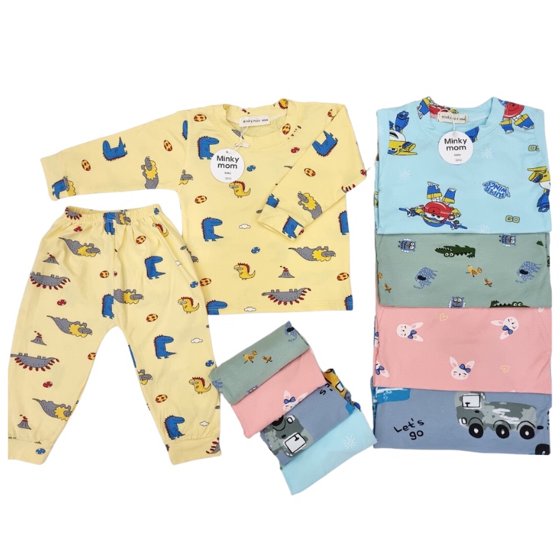 Bộ quần áo trẻ em MATYDO bộ dài tay cotton mềm mại cho bé giá rẻ