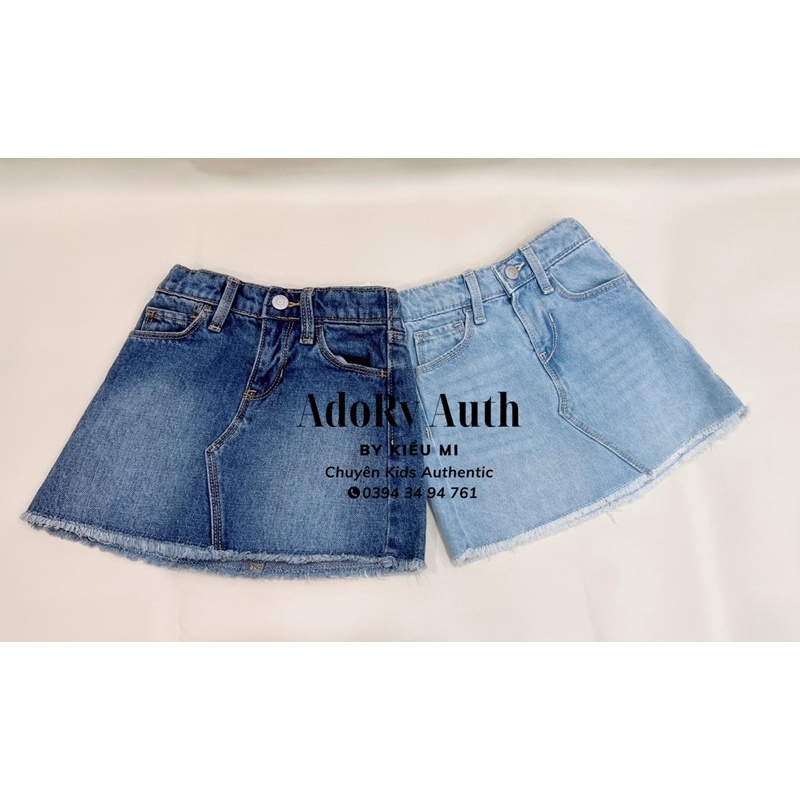 Váy jean auth cho bé gái