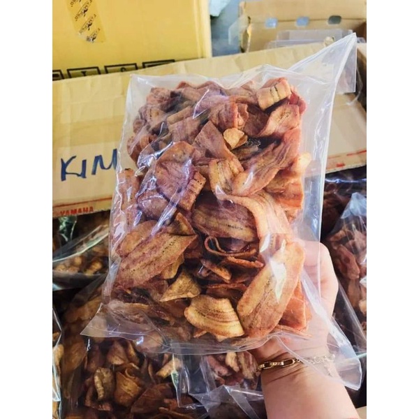 Chuối sấy giòn Gia Lai không đường