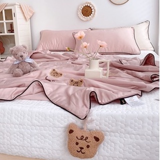 Chăn Lụa Gấu Hàn Quốc Hàng Cao Cấp Bab Dreams