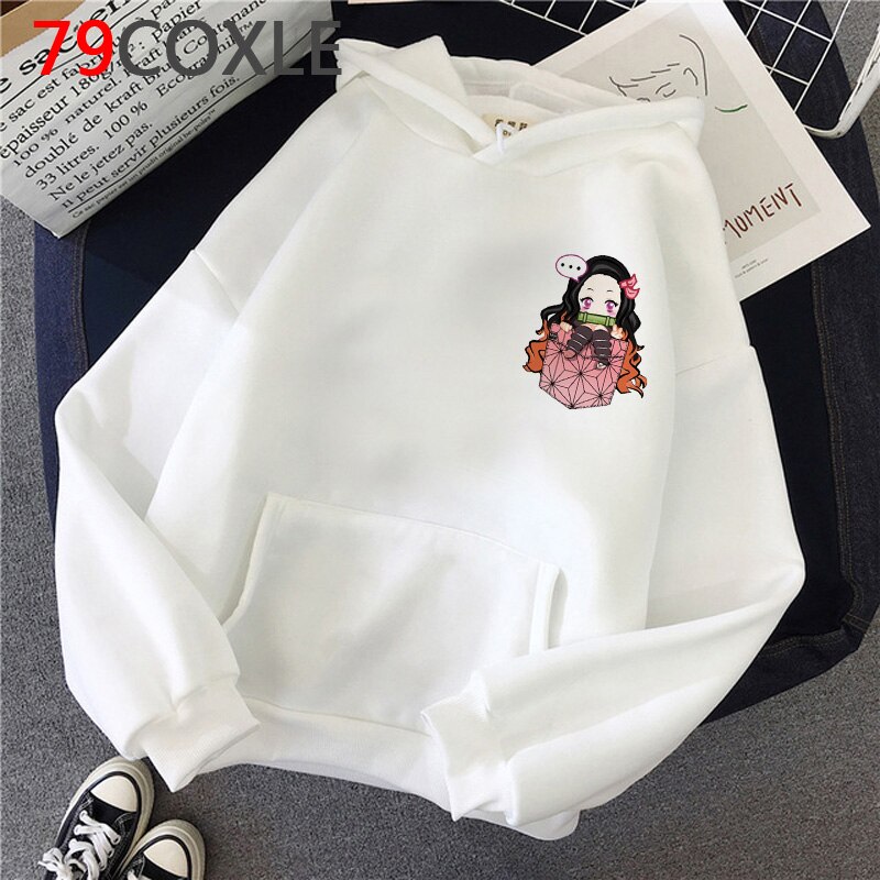 Áo Hoodie Họa Tiết Hoạt Hình Demon Slayer Kimetsu No Yaiba Phong Cách Harajuku Nhật Bản Thời Trang Cho Nam | WebRaoVat - webraovat.net.vn