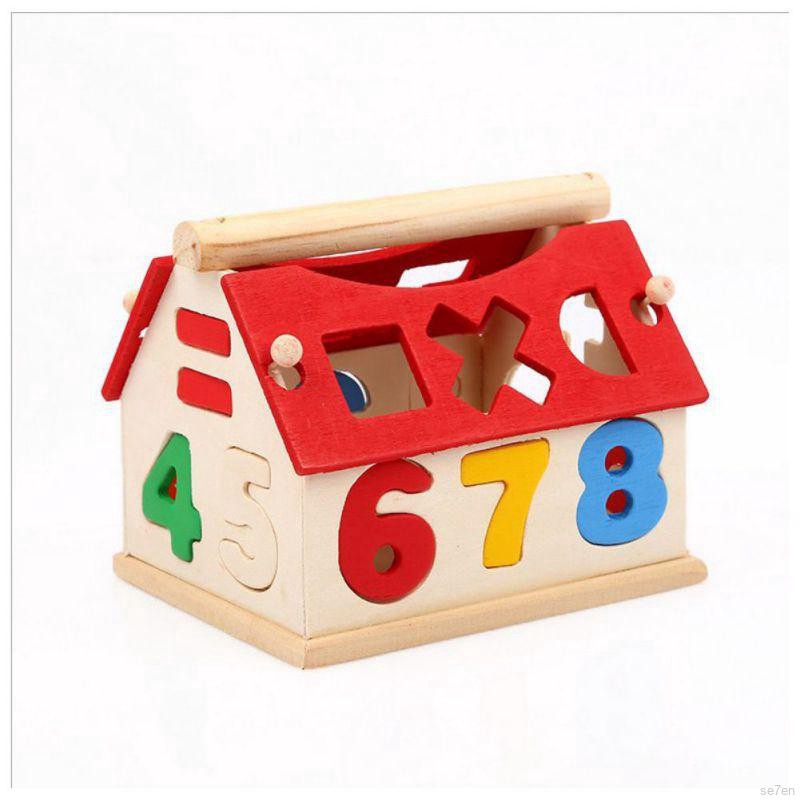 Đồ chơi xếp hình bằng gỗ cho bé