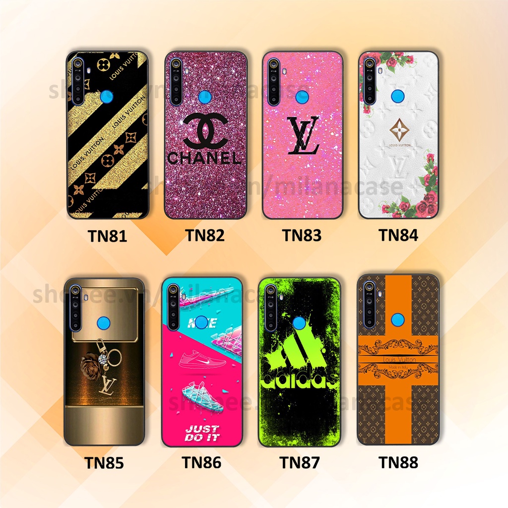 Ốp Realme 5 / 5 Pro / C3 in hình các thương hiệu nổi tiếng sang chảnh, đẳng cấp, cá tính