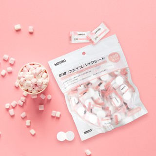 Mặt nạ nén Miniso gói 100 viên