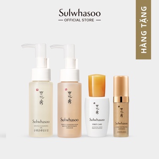 [HB Gift - Quà Tặng Không Bán] Bộ quà tặng Sulwhasoo làm sạch dịu nhẹ và chống lão hóa từ Nhân sâm